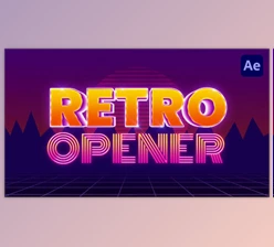 Download Retro Opener (Videohive 33412498) - AE Project