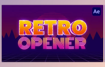 Download Retro <span class='badge badge-warning'>Opener</span> (Videohive 33412498) - AE Project