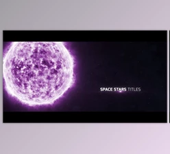 Download Space Stars Titles (Videohive 15735814) - AE Project