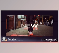 Download Fast Intro (Videohive 32042556) - AE Project