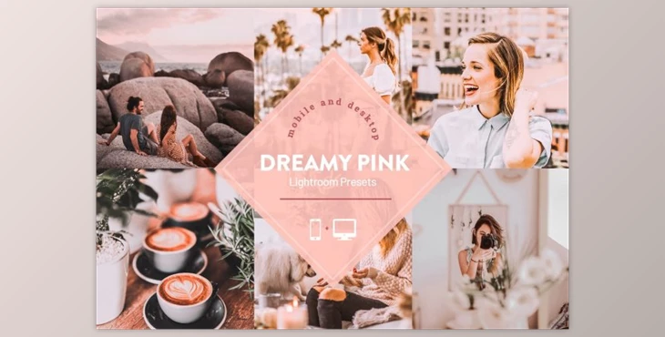 Download Dreamy Pink Lightroom Presets By FilterFabric (Mob, Desk)