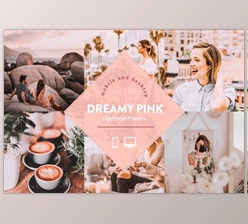 Download Dreamy Pink Lightroom Presets By FilterFabric (Mob, Desk)