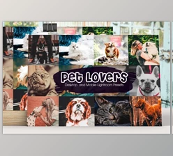 Download Pet Lovers Lightroom Presets By Design Addict (Mob, Desk)