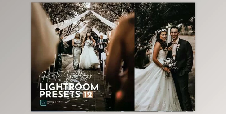Download Rustic Wedding Lightroom Preset Pack By PixelHive Pro (LRTEMPLATE, DNG, XMP, PDF)