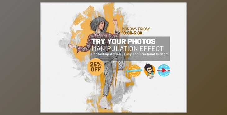 Download Manipulation Effect Photoshop Action By mrikhokon