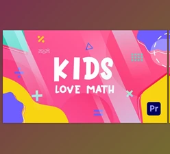 Download Kids Love Math Slideshow | Premiere Pro MOGRT (Videohive 33635957) - PR Project