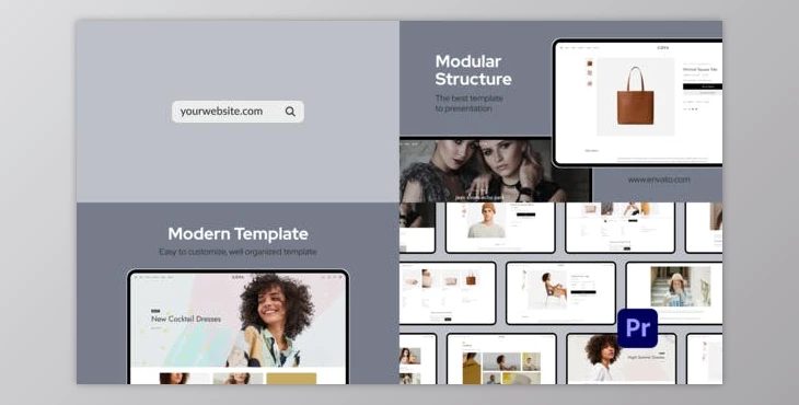 Download Website Presentation for Premiere Pro (Videohive 33651067)