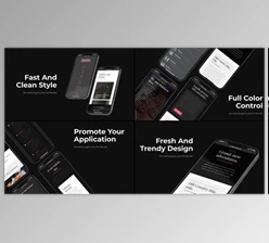 Download Black App Promo (Videohive 33687134) - AE Project