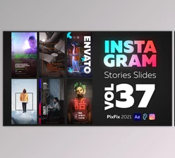 Download Instagram Stories Slides Vol. 37 (Videohive 33681838) - AE Project