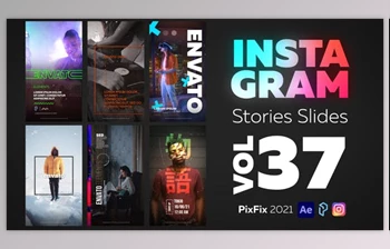 Download Instagram Stories Slides <span class='badge badge-warning'>Vol</span>. 37 (Videohive 33681838) - AE Project