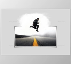 Download Popout Photo Template By zerostd (PSD)