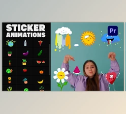Download Nature Emoji Stickers Animations | Premiere Pro MOGRT (Videohive 33610554)
