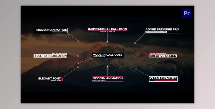Download Modern Call Outs For Premiere Pro (Videohive 33639830) - PR Project