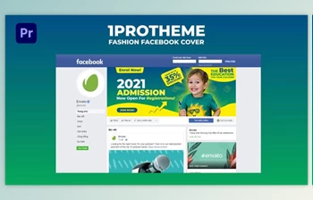 Download <span class='badge badge-warning'>Kids</span> School Facebook Cover Animate Mogrt 08 (Videohive 33635539)