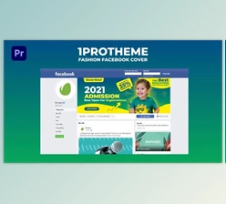 Download Kids School Facebook Cover Animate Mogrt 08 (Videohive 33635539)