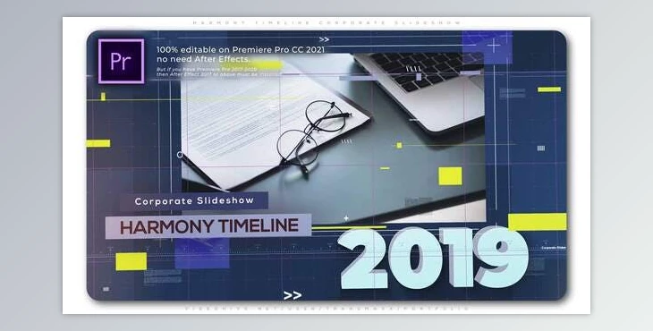 Download Harmony Timeline Corporate Slideshow (Videohive 33627986)