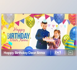 Download Happy Birthday Dear Anna (Videohive 33610999)