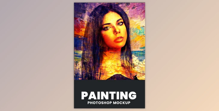 Download Painting Photoshop Mockup By graphicbd42 (PSD)