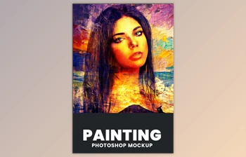 Download <span class='badge badge-warning'>Painting</span> Photoshop Mockup By graphicbd42 (PSD)