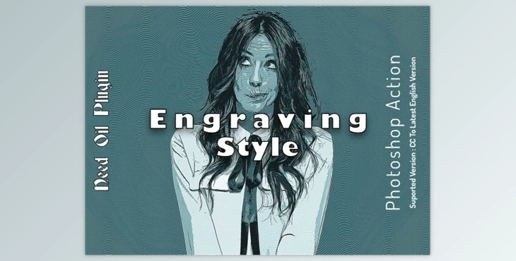 Download Engraving Style Photoshop Action By Studio Retouch