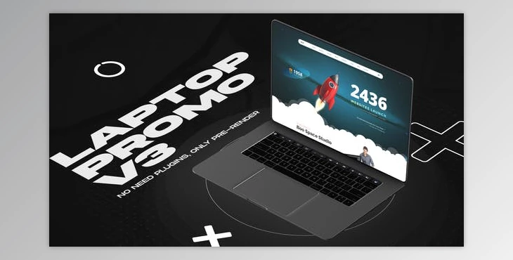 Download Laptop website promo v3 (Videohive 3708077) - AE Project