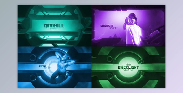 Download Luminous Back Light Movie Opener (Videohive 23485918) - AE Project