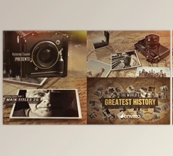 Download History Of The World Through Lenses (Videohive 20469021) - AE Project