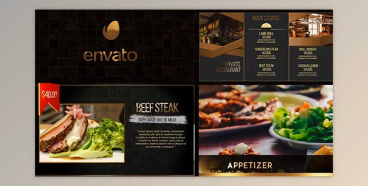 Download Exclusive Restaurant Digital Menu (Videohive 20518518) - AE Project