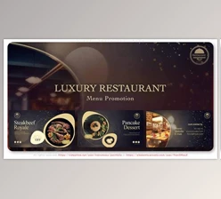 Download Luxury Restaurant Menu (Videohive 33705799) - AE Project