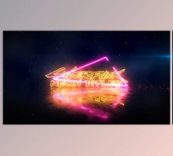 Download Cyberpunk Neon Titles (Videohive 33202454) - AE Project
