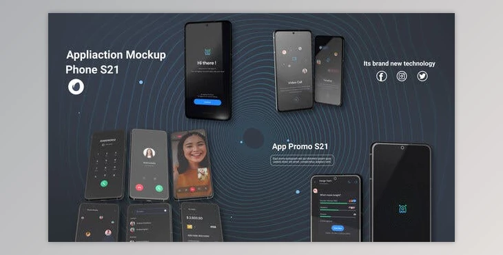 Download App Promo S21 (Videohive 33706083) - AE Project