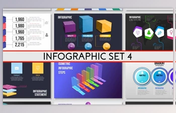 Download Infographics Set <span class='badge badge-warning'>4</span> (Videohive 24088059) - AE Project