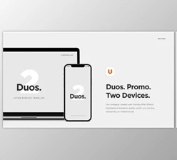 Download Duos - Website Promo (Videohive 33721051) - AE Project
