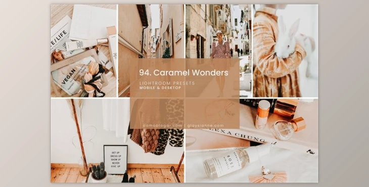 Download 94. Caramel Wonders Presets By Advina Store (Mob, Desk)