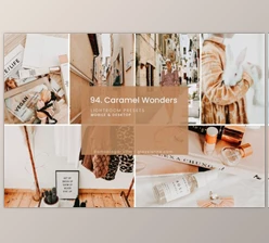 Download 94. Caramel Wonders Presets By Advina Store (Mob, Desk)