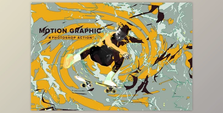 Download Motion Graphic Photoshop Action By bangingjoints