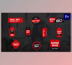 Download Discount Sale Titles | Premiere Pro MOGRT (Videohive 33679306)