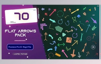Download Flat <span class='badge badge-warning'>Arrows</span> MOGRT Pack (Videohive 33663487)