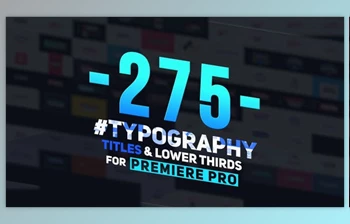 Download 275 Typography, <span class='badge badge-warning'>Titles</span> and Lower Thirds (<span class='badge badge-warning'>Videohive</span> 23850953)
