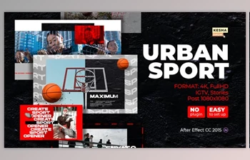 Download Urban Sport template (Videohive <span class='badge badge-warning'>31282878</span>) - AE Project
