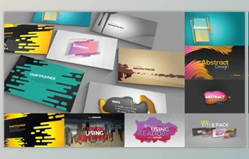 Download Abstract <span class='badge badge-warning'>Title</span> Pack (Videohive 24225125) - AE Project