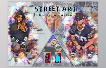 Download Street <span class='badge badge-warning'>Art</span> Photoshop Action By Studio Retouch