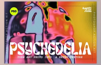 Download Psychedelic Texture <span class='badge badge-warning'>Kit</span> By angelainthefields