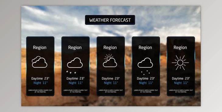 Download Weather Forecast Broadcast - With Intro (Videohive 11434523) - AE Project