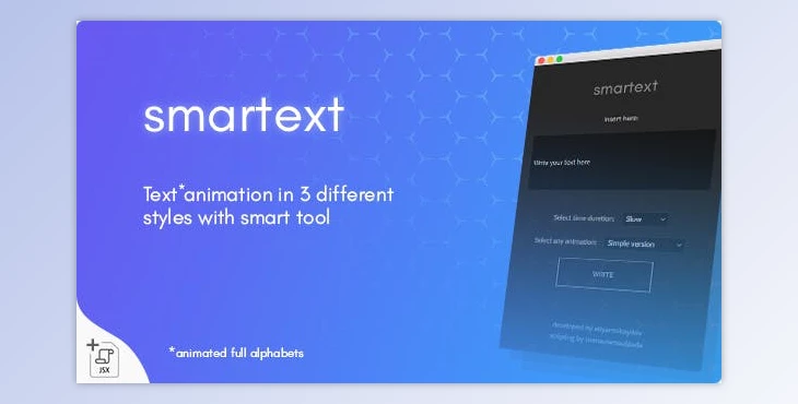 Download Smartext - Animated Text Tool (Videohive 21217915) - AE Project