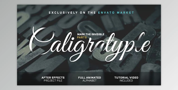 Download Calligratype (Videohive 20524256) - AE Project