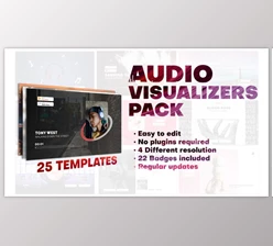 Download Audio Visualizers Pack (Videohive 28006092) - AE Project