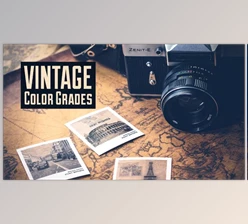 Download Vintage Color Grades (Motionarray 1005457) - AE Project