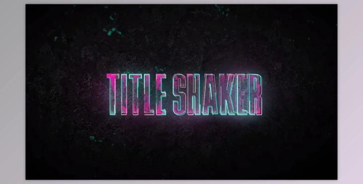 Download Title Shaker (Motionarray 980331) - AE Project