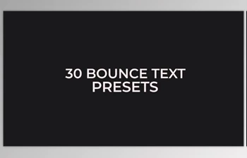 Download 30 Bounce Text Presets (<span class='badge badge-warning'>Motionarray</span> 102977) - AE <span class='badge badge-warning'>Project</span>